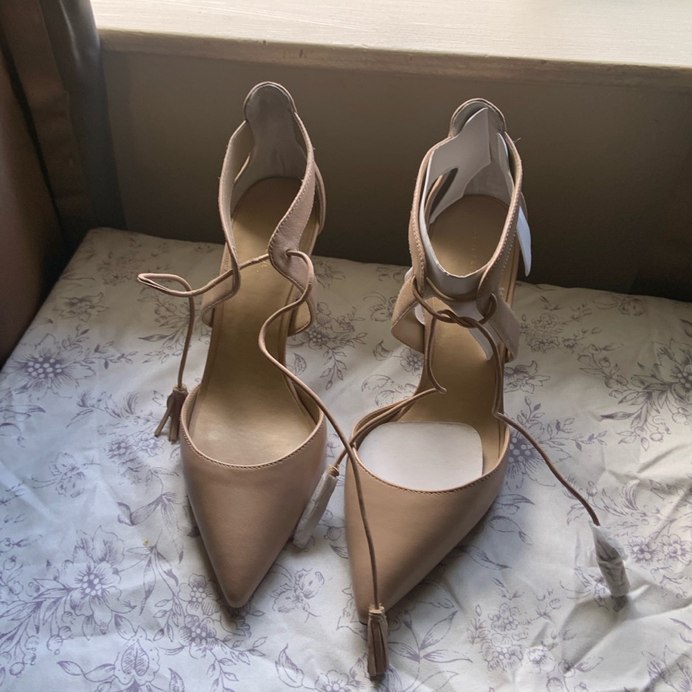 Ann Taylor Lace-up Strappy Stiletto heel pump, never worn, sold without box